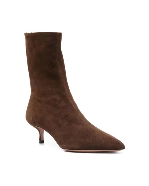 Heeled Boots di Aquazzura in Brown