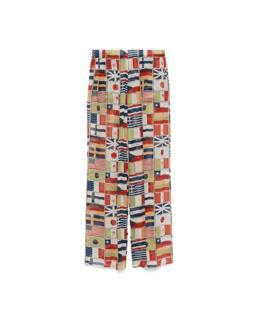 Bode Broeken ,Veelkleurig ,International Pants in het Multicolor