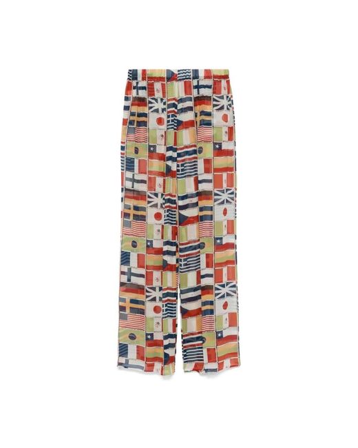 Bode Broeken ,Veelkleurig ,International Pants in het Multicolor