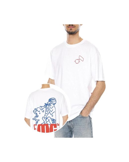 T-Shirts Edwin de hombre de color White