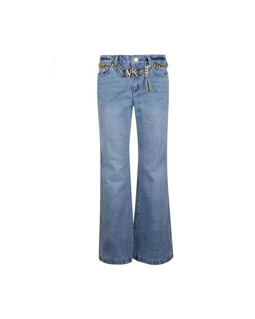 Michael Kors Blue Flared Jeans