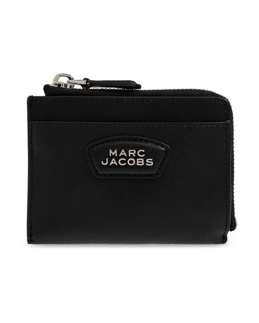 Marc Jacobs Accessoires ,Zwart ,Leer Everyday Top Zip Wallet in het Black
