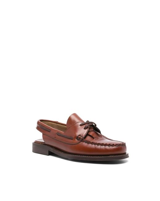 Hereu Brown Sailor Shoes