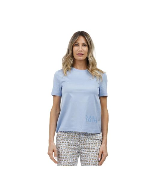 Max Mara Blue T-Shirts