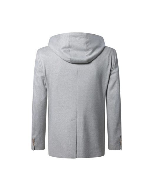 Baldessarini Gray Light Jackets for men