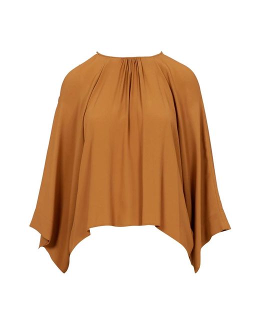 Blouses Semicouture de color Brown