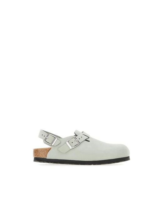 Birkenstock White Clogs