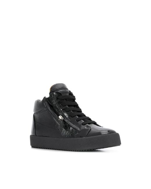 Giuseppe Zanotti Black Sneakers