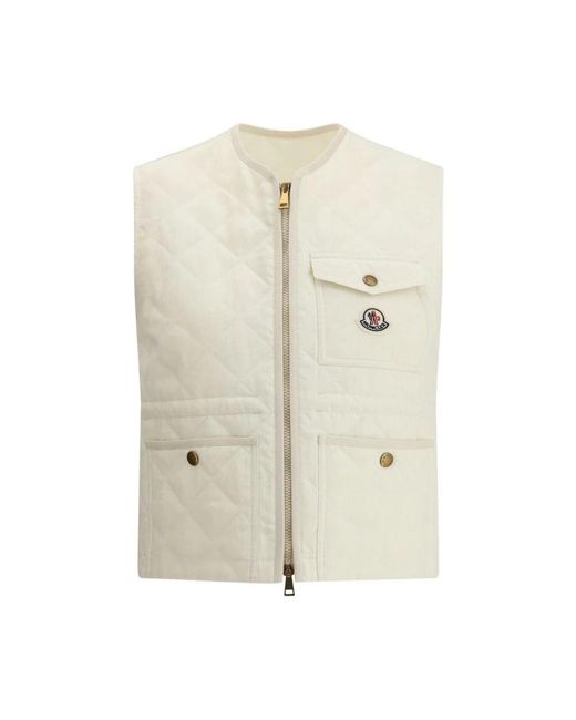 Moncler Natural Waistcoats