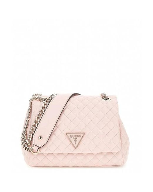 Elegante crossbody borsa di Guess in Pink