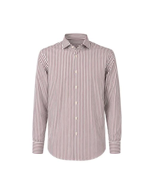 Franzese Collection Purple Formal Shirts for men