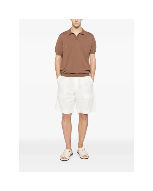 Tagliatore Brown Polo Shirts for men