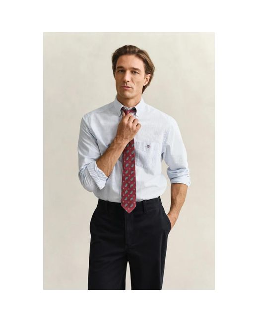 Gant Oxford Shirt in het Blue voor heren