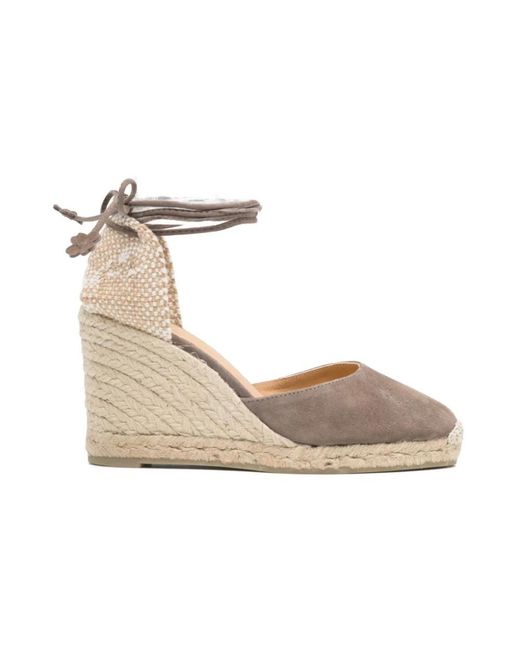 Castaner Metallic Wedges