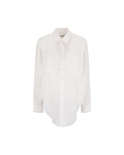 Isabel Marant Casual Katoenen Overhemd in het White