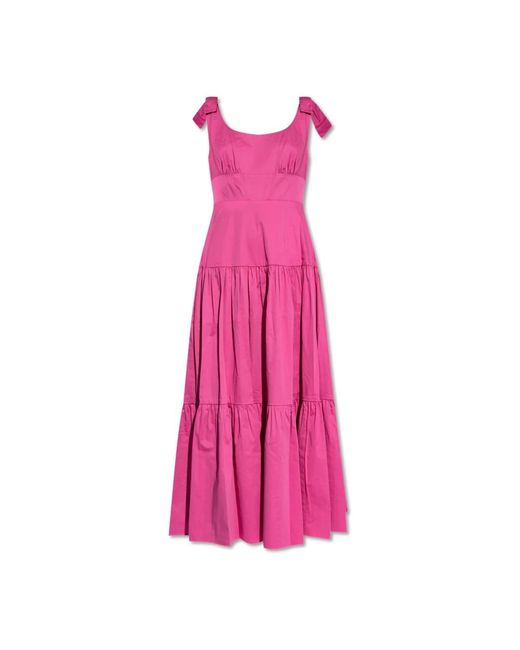 Kate Spade Kleedjes ,Roze ,Katoen Jurk Met Bandjes in het Pink