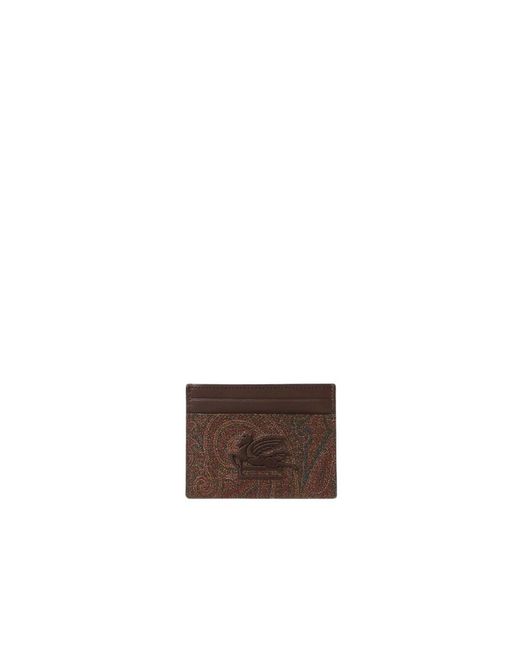 Etro Brown Wallets & Cardholders