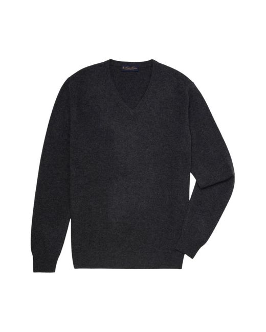 V-Neck Knitwear Brooks Brothers de hombre de color Blue