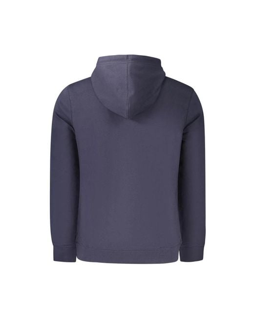 Boss Blue Hoodies for men