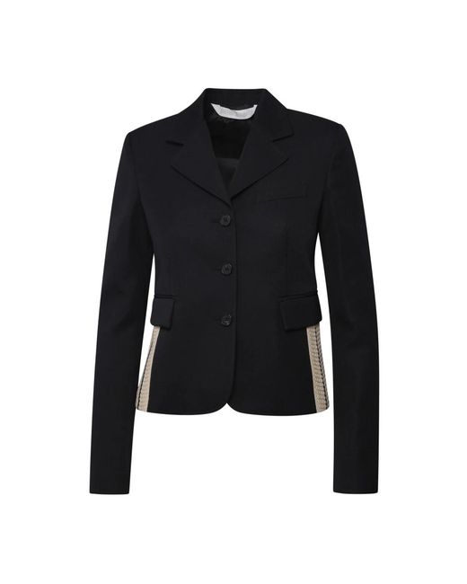 Palm Angels Black Blazers