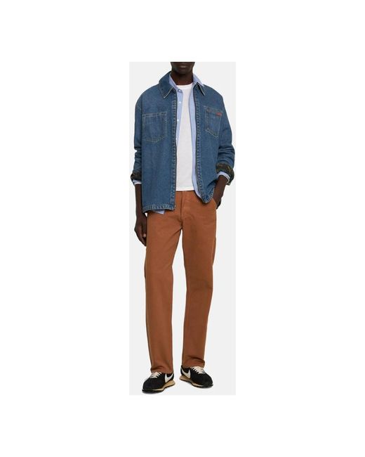 Roy Rogers Canvas Arbeitslatzhose in Brown für Herren