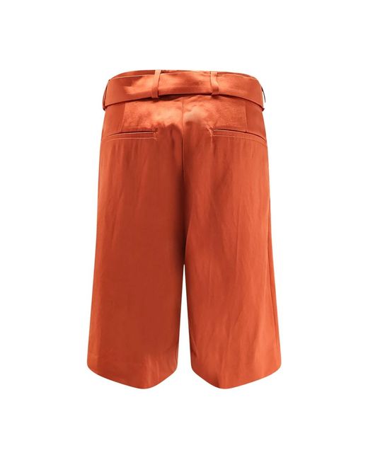 Dries Van Noten Orange Casual Shorts