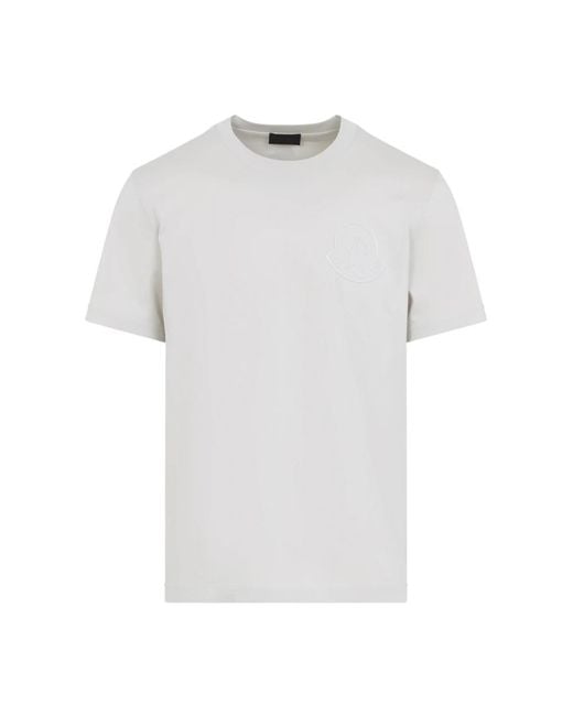 Moncler White T-Shirts for men