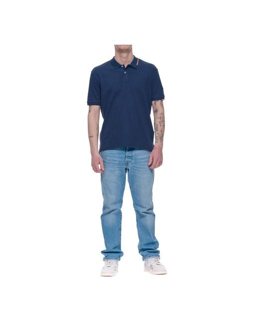 Suns Federico Tag Polo in Blue für Herren