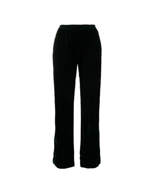 F.R.S For Restless Sleepers Black Wide Trousers