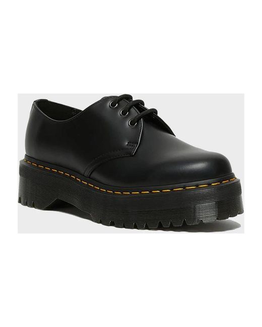 Shoes > flats > laced shoes Dr. Martens en coloris Black