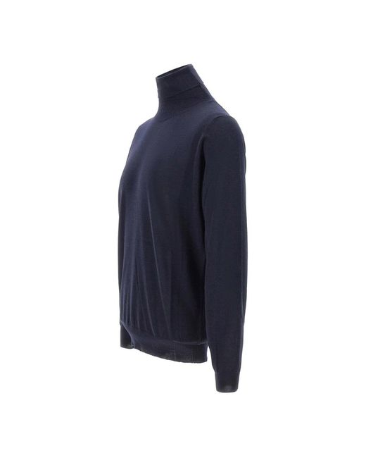 FILIPPO DE LAURENTIIS Blue Turtlenecks for men