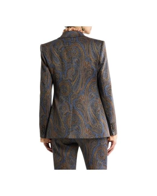Etro Black Blazers