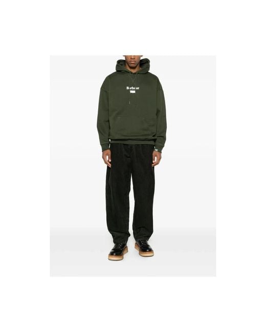 Barbour Hoodies in het Green voor heren