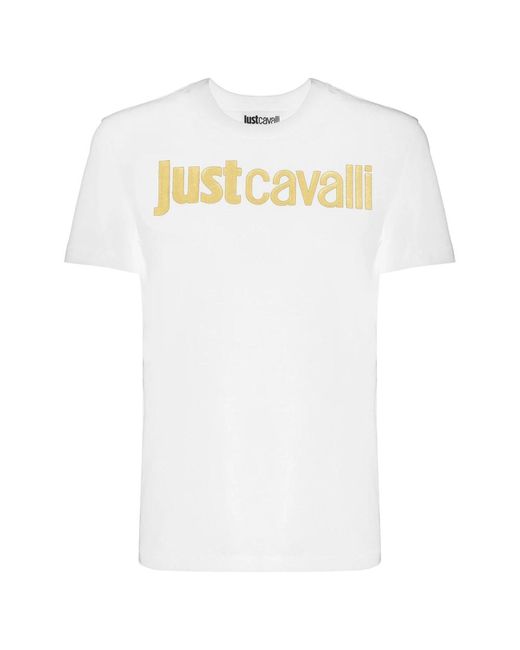 T-Shirts Just Cavalli de color White