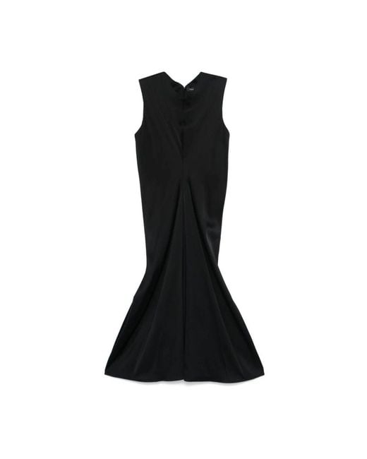 Proenza Schouler Black Midi Dresses