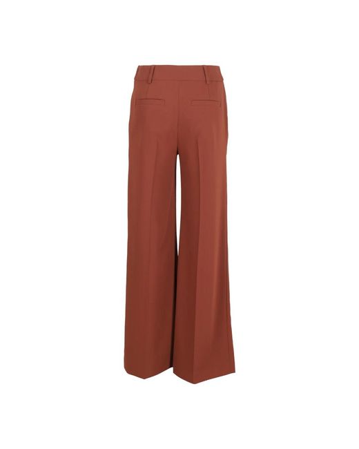 Trousers > wide trousers See By Chloé en coloris Brown