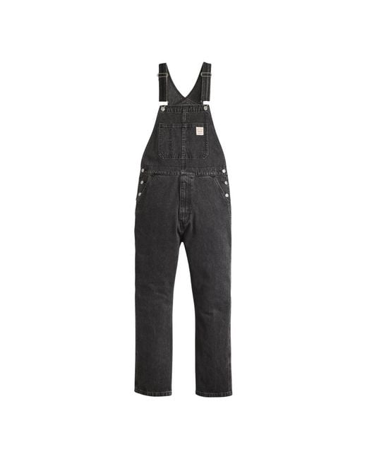 Levi's Rt Overall Darkly Wash Overall in Black für Herren