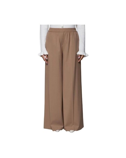 Kaos Wijde Broek in het Brown