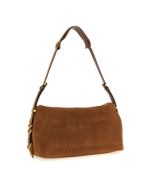 Pinko Brown Shoulder Bags