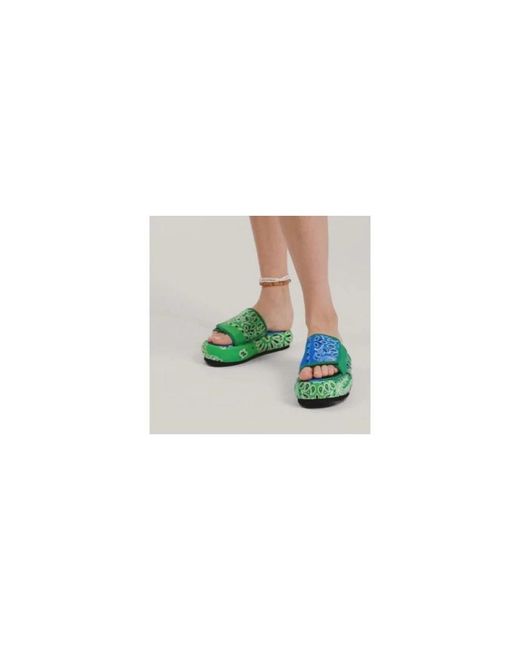 ARIZONA LOVE Green Sliders for men