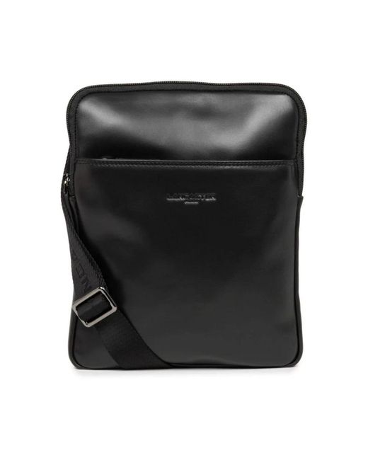 Lancaster Black Messenger Bags for men