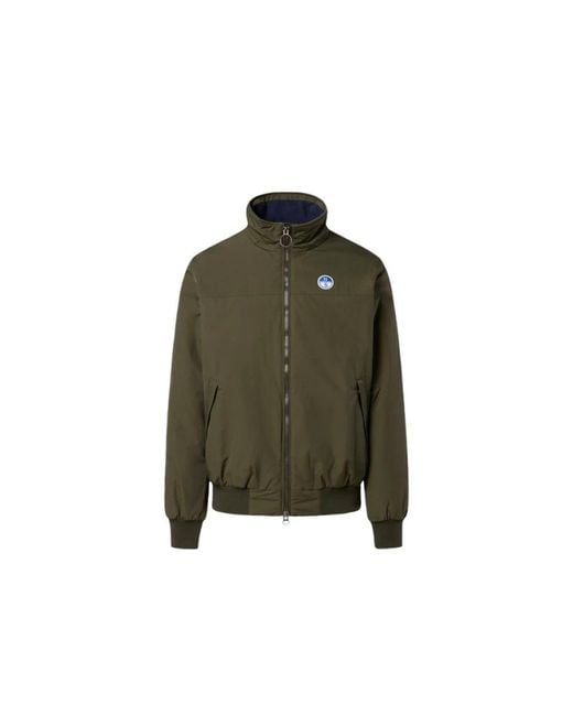 North Sails Green Bomber Jackets for men