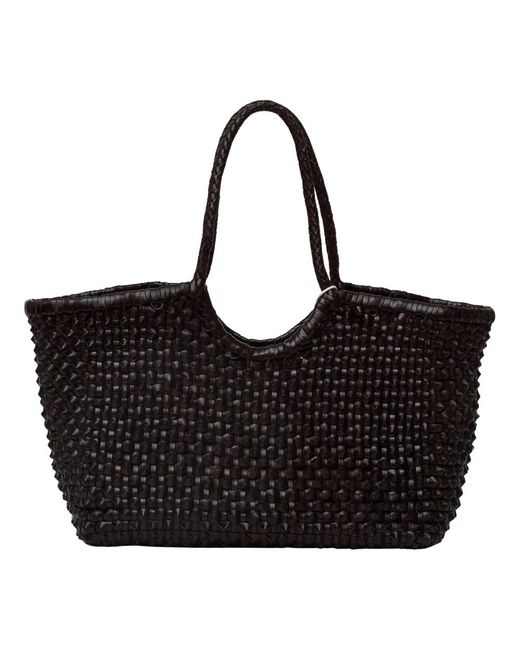 Dragon Diffusion Black Nantucket Basket Bag