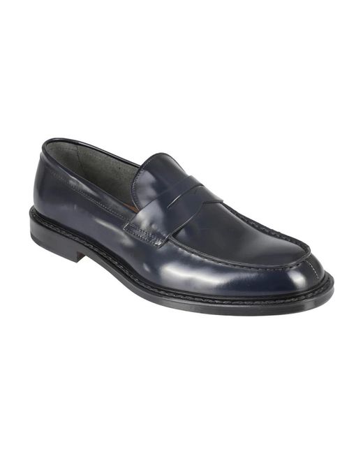 Doucal's Blue Loafers for men