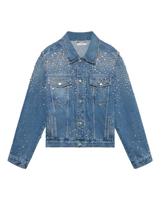 1989 STUDIO Blue Denim Jackets for men
