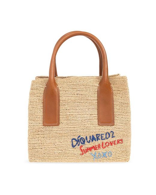 Handbags di DSquared² in Brown