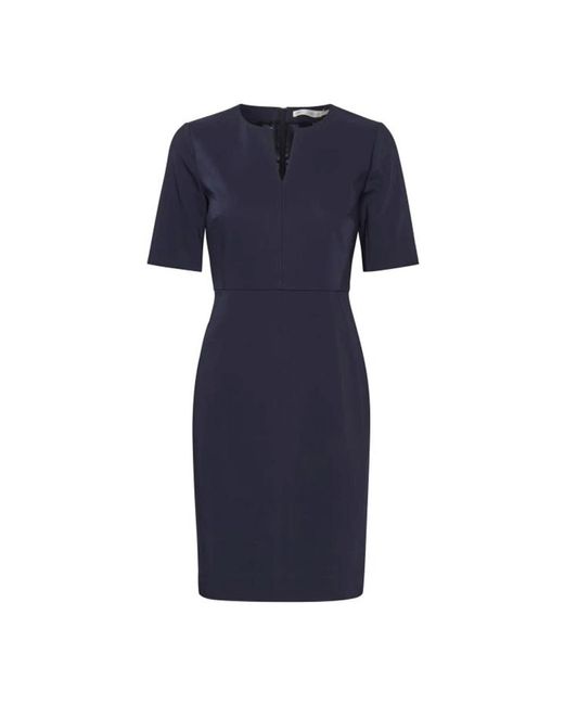Inwear Blue Short Dresses