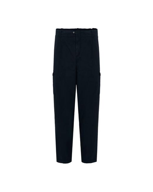 Slim-Fit Trousers Herno de hombre de color Blue