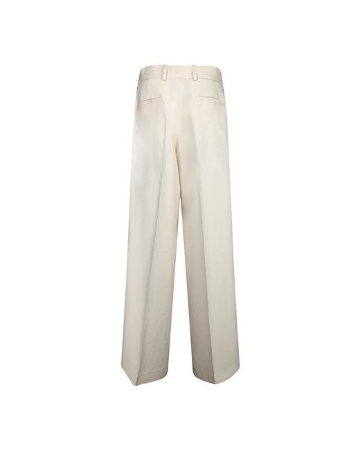 Wide Trousers MSGM en coloris White