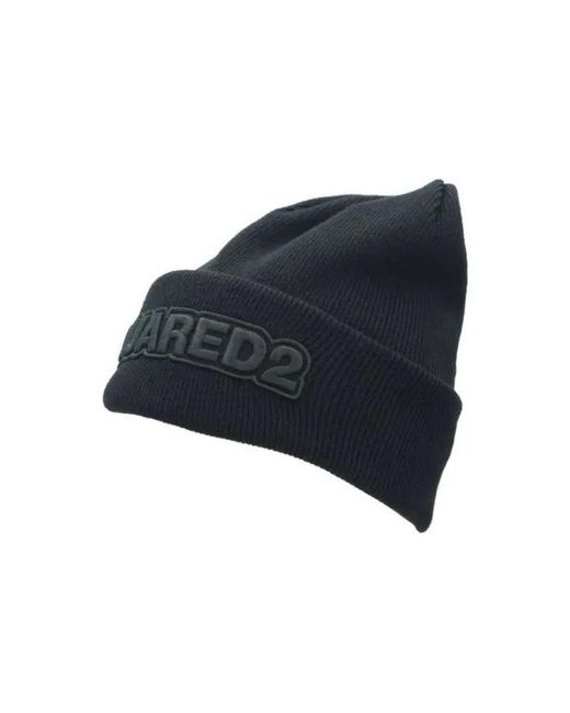 DSquared² Strickmütze in Black für Herren